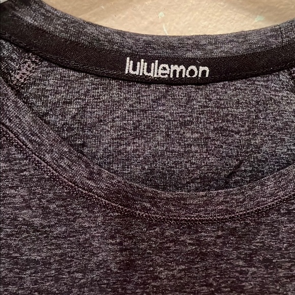 Lululemon Dark Gray Long Sleeve Top - Picture 3 of 5